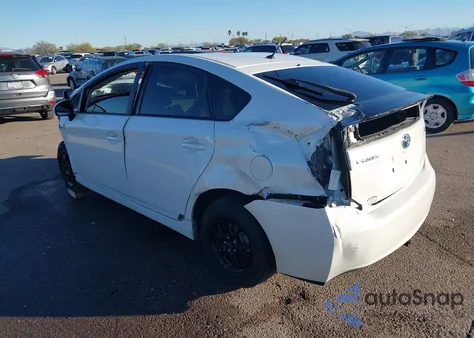2012 Toyota Prius Two z USA, uszkodzony, nr VIN JTDKN3DU1C5477231